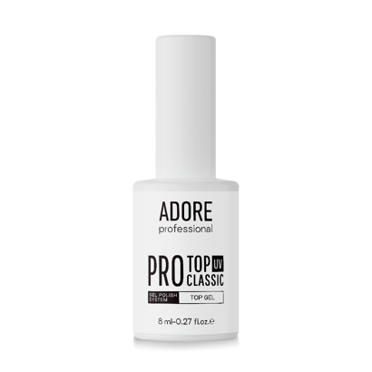 Фініш без липкого шару з UV-фільтрами, 8 мл PRO CLASSIC TOP UV ADORE